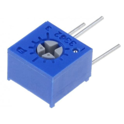 3362X-1-104LF; Potentiometer: mounting; single turn,vertical; 100kΩ; 500mW; ±10%; BOURNS 3362X-1-104LF; Potentiometer: mounting; single turn,vertical; 100kΩ; 500mW; ±10%; BOURNS
