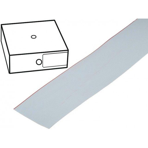 3365/30SF (100FT); Wire: ribbon; 1.27mm; stranded; Cu; 30x28AWG; unshielded; PVC; grey; 3M GCS