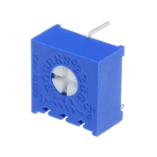 3386G-1-103LF; Potentiometer: mounting; single turn,horizontal; 10kΩ; 500mW; BOURNS