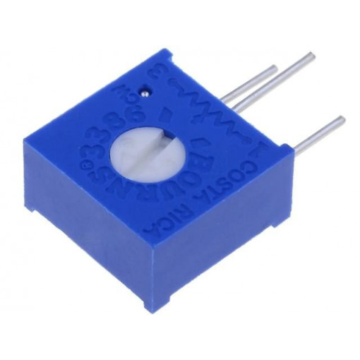 3386H-1-504LF; Potentiometer: mounting; single turn,vertical; 500kΩ; 500mW; ±10%; BOURNS