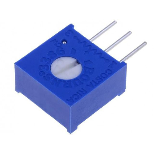 3386W-1-104LF; Potentiometer: mounting; single turn,vertical; 100kΩ; 500mW; ±10%; BOURNS