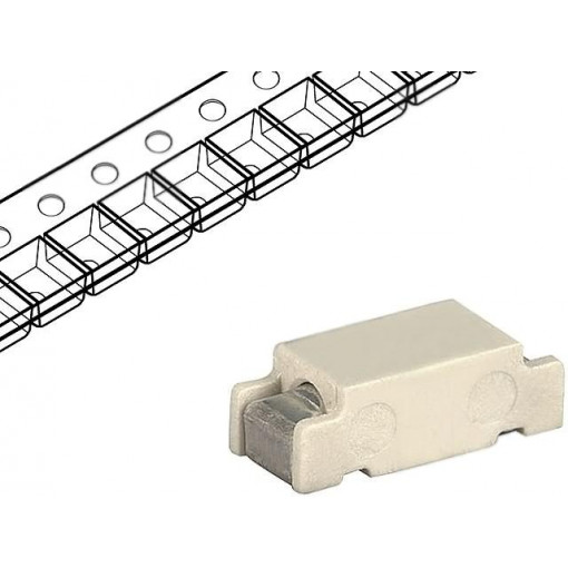 3403.0119.11; Fuse: fuse; time-lag; 2A; 250VAC; 250VDC; SMD; ceramic; 11x4,6x3,9mm; SCHURTER