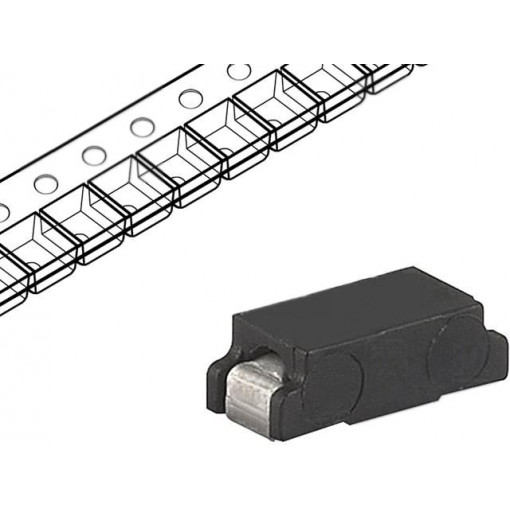 3404.0120.11; Fuse: fuse; time-lag; 4A; 125VAC; 125VDC; SMD; ceramic; copper alloy; SCHURTER