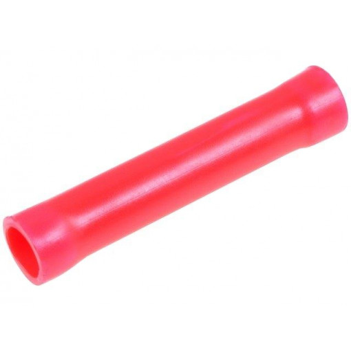 34070; Butt splice; insulated; copper; 0.3÷1.4mm2; tinned; crimped; TE Connectivity