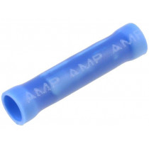 34071; Butt splice; insulated; copper; 1.25÷2mm2; tinned; crimped; TE Connectivity