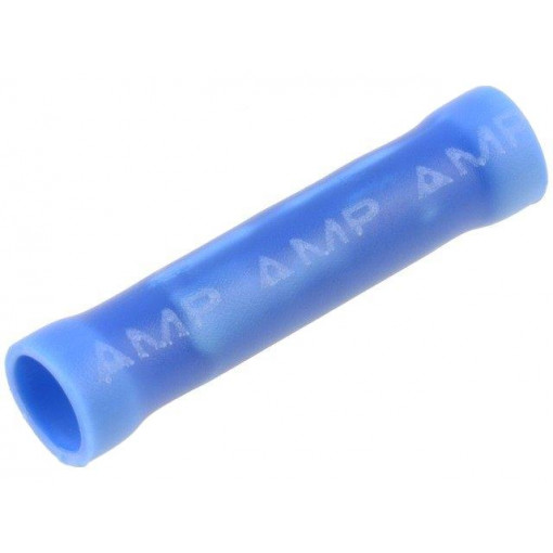 34071; Butt splice; insulated; copper; 1.25÷2mm2; tinned; crimped; TE Connectivity