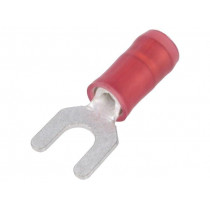 34080; Fork terminal; M3,5; Ø: 3.51mm; 0.3÷1.42mm2; crimped; for cable; TE Connectivity