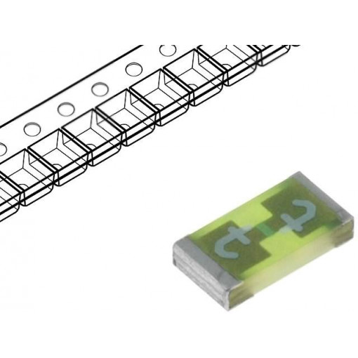 3413.0216.11; Fuse: fuse; quick blow; 1A; 32VAC; 63VDC; SMD; glass; Case: 1206; USI; SCHURTER 3413.0216.11; Fuse: fuse; quick blow; 1A; 32VAC; 63VDC; SMD; glass; Case: 1206; USI; SCHURTER