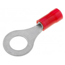 34150; Ring terminal; M6; Ø: 6.4mm; 0.3÷1.4mm2; crimped; for cable; tinned; TE Connectivity