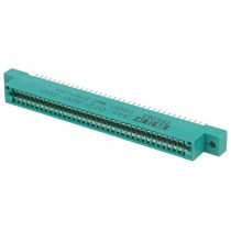 345-072-520-202; Card edge; PIN: 72; soldered; on PCBs; gold-plated; 2.54mm; EDAC