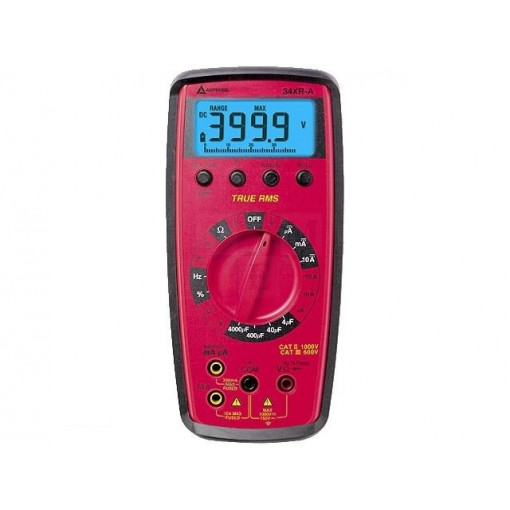 34XR; Digital multimeter; LCD 3,75 digit (3999),with a backlit; BEHA-AMPROBE