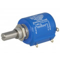 3500S-2-103L; Potentiometer: shaft; 10kΩ; 2W; ±3%; 6.35mm; linear; wirewound; IP65; BOURNS