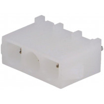 350429-1; Socket; wire-board; male; Universal MATE-N-LOK; 6.35mm; PIN: 3; TE Connectivity