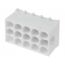 350714-1; Socket; wire-board; male; Universal MATE-N-LOK; 6.35mm; PIN: 15; TE Connectivity