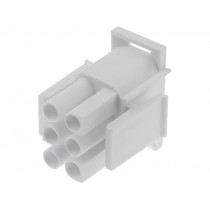 350715-1; Plug; wire-board; male/female; Universal MATE-N-LOK; 6.35mm; 600V; TE Connectivity