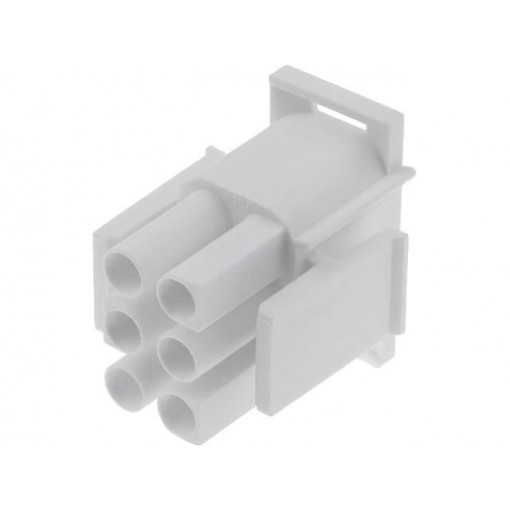 350715-1; Plug; wire-board; male/female; Universal MATE-N-LOK; 6.35mm; 600V; TE Connectivity