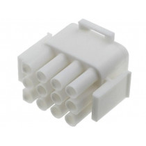 350735-1; Plug; wire-wire/PCB; male/female; Universal MATE-N-LOK; 6.35mm; TE Connectivity