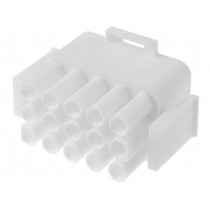 350736-1; Plug; wire-board; male/female; Universal MATE-N-LOK; 6.35mm; 600V; TE Connectivity