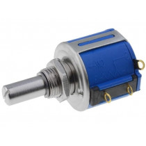 3543S-1-103L; Potentiometer: shaft; multiturn; 10kΩ; 1W; ±5%; 6.35mm; linear; IP40; BOURNS 3543S-1-103L; Potentiometer: shaft; multiturn; 10kΩ; 1W; ±5%; 6.35mm; linear; IP40; BOURNS