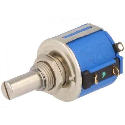 3545S-1-103L; Potentiometer: shaft; multiturn; 10kΩ; 1.5W; ±5%; 6.35mm; linear; BOURNS 3545S-1-103L; Potentiometer: shaft; multiturn; 10kΩ; 1.5W; ±5%; 6.35mm; linear; BOURNS