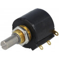 3549S-1AA-103B; Potentiometer: shaft; multiturn; 10kΩ; 2W; ±3%; 6.35mm; linear; IP50; BOURNS