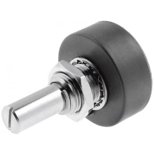 357B0502MAB251S22; Potentiometer: shaft; single turn; 5kΩ; ±20%; 1W; linear; 6.35mm; VISHAY