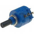 3590S-1-103L; Potentiometer: shaft; multiturn; 10kΩ; 2W; ±5%; 6.35mm; linear; IP40; BOURNS