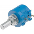 3590S-2-103L; Potentiometer: shaft; multiturn; 10kΩ; 2W; ±5%; 6.35mm; linear; IP40; BOURNS