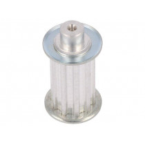 36 T5      10-200ZA; Belt pulley; T5; W: 25mm; whell width: 36mm; Ø: 15.05mm; aluminium; OPTIBELT