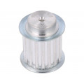 36 T5      18-200ZA; Belt pulley; T5; W: 25mm; whell width: 36mm; Ø: 27.8mm; aluminium; OPTIBELT 36 T5      18-200ZA; Belt pulley; T5; W: 25mm; whell width: 36mm; Ø: 27.8mm; aluminium; OPTIBELT