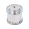36 T5      20-200ZA; Belt pulley; T5; W: 25mm; whell width: 36mm; Ø: 31mm; aluminium; ZRS; OPTIBELT 36 T5      20-200ZA; Belt pulley; T5; W: 25mm; whell width: 36mm; Ø: 31mm; aluminium; ZRS; OPTIBELT