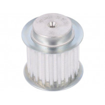 36 T5      20-200ZA; Belt pulley; T5; W: 25mm; whell width: 36mm; Ø: 31mm; aluminium; ZRS; OPTIBELT