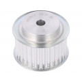 36 T5      30-200ZA; Belt pulley; T5; W: 25mm; whell width: 36mm; Ø: 46.95mm; aluminium; OPTIBELT 36 T5      30-200ZA; Belt pulley; T5; W: 25mm; whell width: 36mm; Ø: 46.95mm; aluminium; OPTIBELT