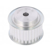 36 T5      30-200ZA; Belt pulley; T5; W: 25mm; whell width: 36mm; Ø: 46.95mm; aluminium; OPTIBELT