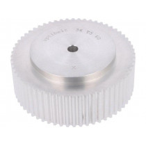 36 T5      60-000ZA; Belt pulley; T5; W: 25mm; whell width: 36mm; Ø: 94.65mm; aluminium; OPTIBELT