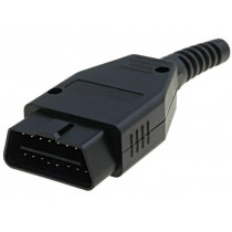 ; Connector housing; plug; OBD; PIN: 16; 4CARMEDIA