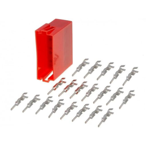 ; Kit; socket; Mini ISO; PIN: 20; 4CARMEDIA