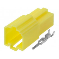 ; Connector housing; socket; Mini ISO; PIN: 6; 6 pins; 4CARMEDIA