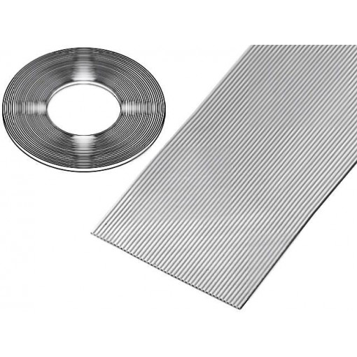 3625/50 (100FT); Wire: ribbon; 1mm; stranded; Cu; 50x28AWG; unshielded; PVC; grey; 3M