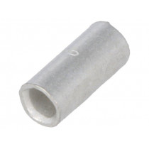 36490; Butt splice; non-insulated; copper; 0.3÷2mm2; tinned; crimped; TE Connectivity