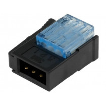 37103-A165-00E-MB; Wire-wire/PCB; plug; male; PIN: 3; 2mm; IDC; for cable; Mini-Clamp; 3M