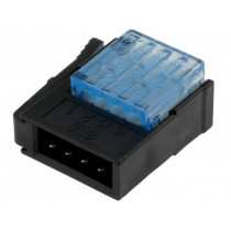 37104-A165-00E-MB; Wire-wire/PCB; plug; male; PIN: 4; 2mm; IDC; for cable; Mini-Clamp; 3M