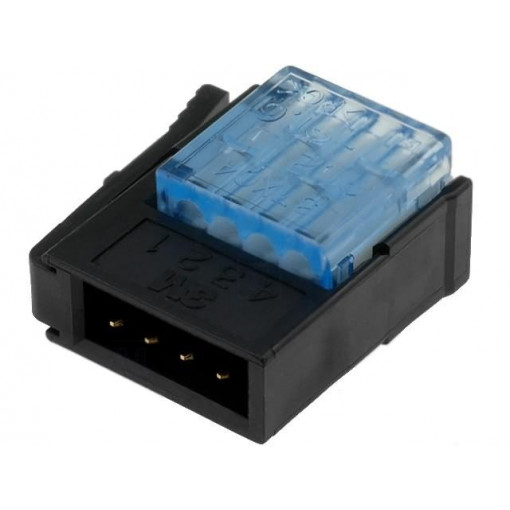 37104-A165-00E-MB; Wire-wire/PCB; plug; male; PIN: 4; 2mm; IDC; for cable; Mini-Clamp; 3M