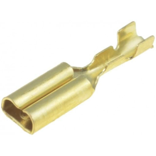 3760A.60; Terminal: flat; 2.8mm; 0.5mm; female; 0.14÷0.3mm2; crimped; brass; VOGT 3760A.60; Terminal: flat; 2.8mm; 0.5mm; female; 0.14÷0.3mm2; crimped; brass; VOGT