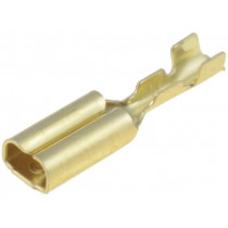 3762A.60; Terminal: flat; 2.8mm; 0.8mm; female; 0.14÷0.3mm2; crimped; brass; VOGT
