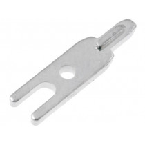 3779B.28; Terminal: flat; 2.8mm; 0.8mm; THT; tinned; bronze; Overall len: 11mm; VOGT