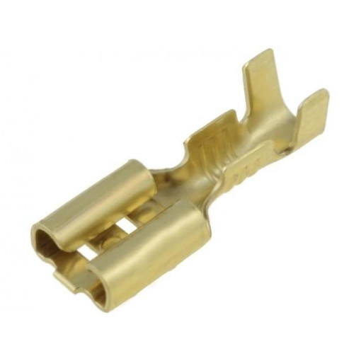 3800.60; Terminal: flat; 4.8mm; 0.5mm; female; 0.5÷1mm2; crimped; for cable; VOGT