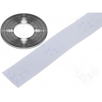 3801/20 (100FT); Wire: ribbon; 1.27mm; stranded; Cu; 20x26AWG; unshielded; PVC; grey; 3M