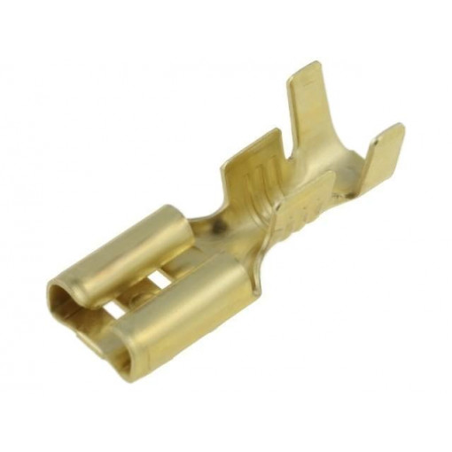 3805.60; Terminal: flat; 4.8mm; 0.8mm; female; 1.5÷2.5mm2; crimped; straight; VOGT