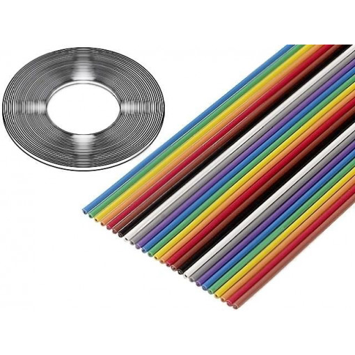 3811/26 (100FT); Wire: ribbon; 1.27mm; stranded; Cu; 26x26AWG; unshielded; PVC; 49V; 3M